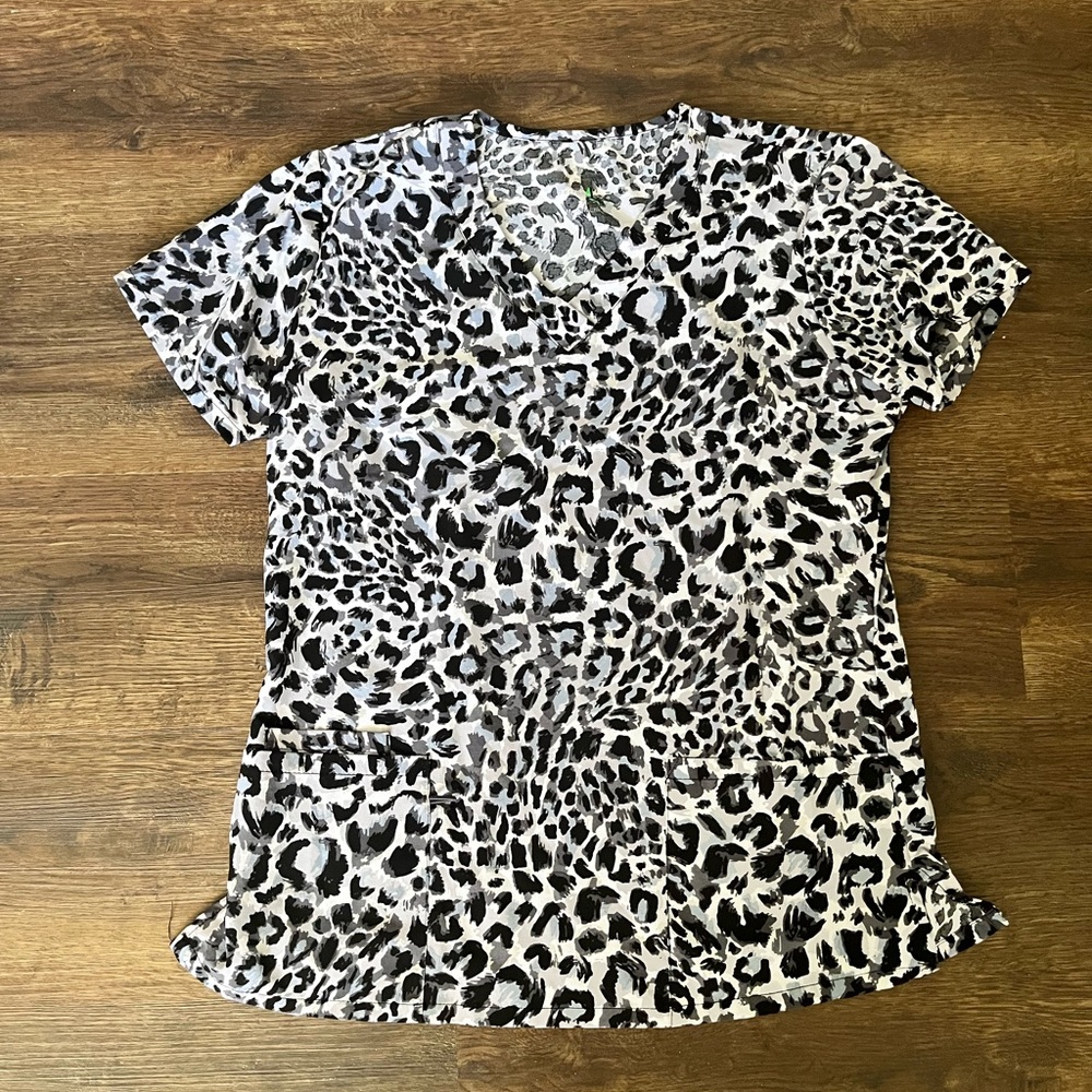 Leopard Print Scrub